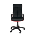 Кресло Примтекс Плюс Orbita Lux combi D-5/S-3120, черный с красным